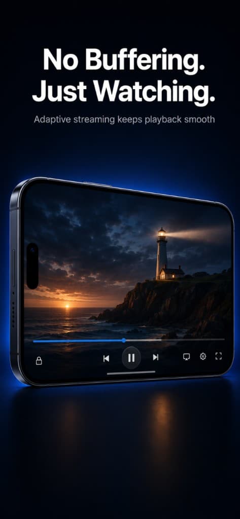 Video player on iPhone