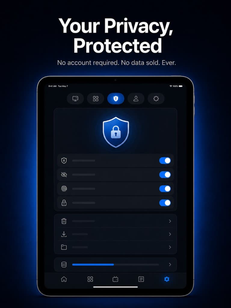 Privacy settings on iPad